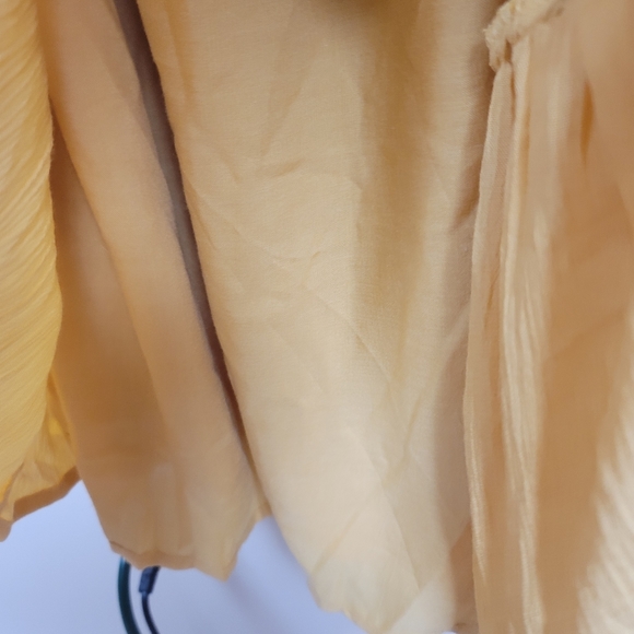 NWT Joie Mommy & Me Gold Maxi Dress size 10 - Picture 4 of 8